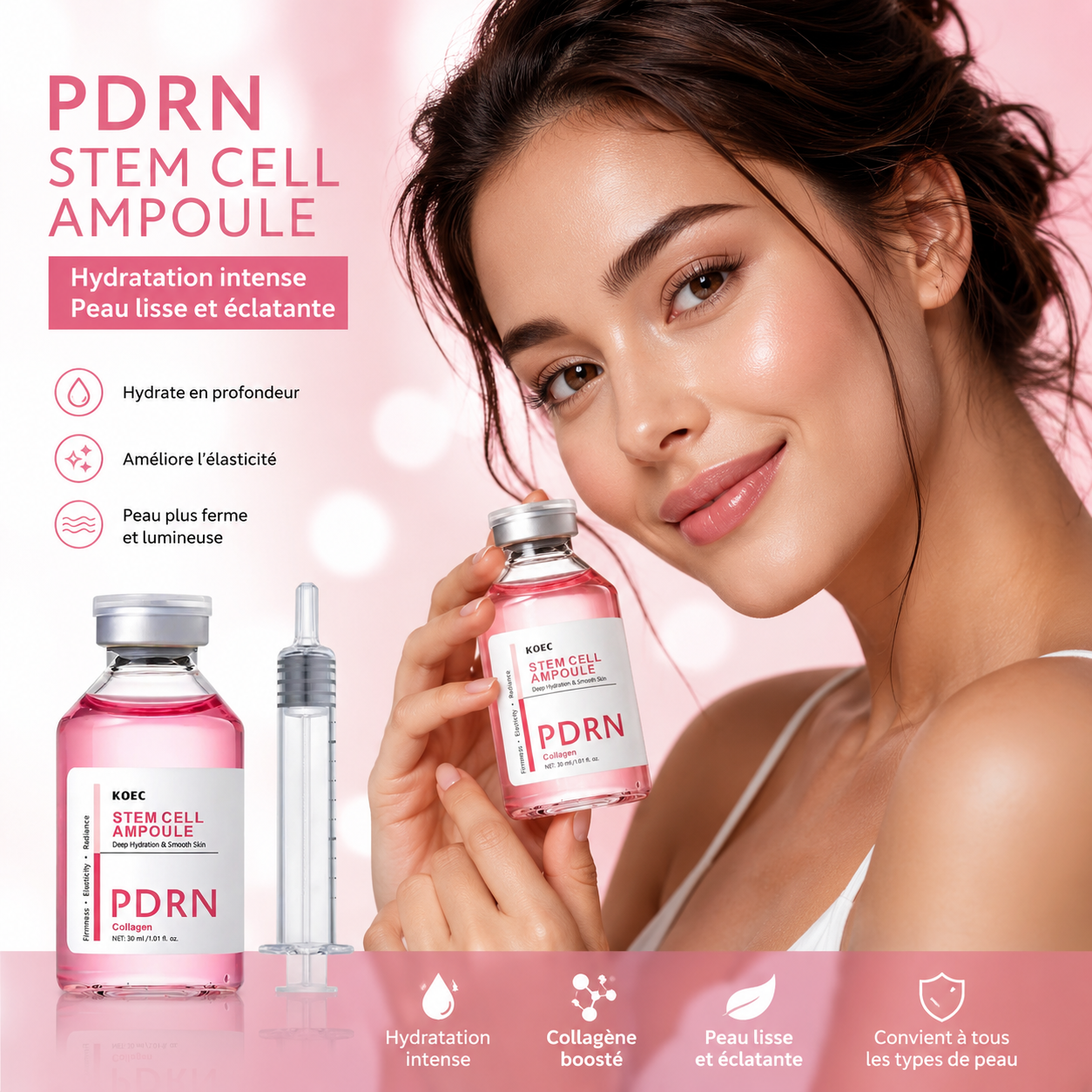Sérum Ampoule Technologie PDRN & Collagène Régénérant