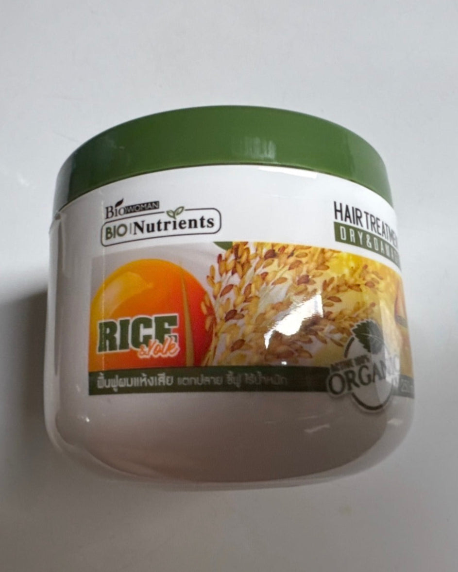 🌾 BIOWOMAN – Bio Nutrients Hair Treatment (Rice & Keratin)