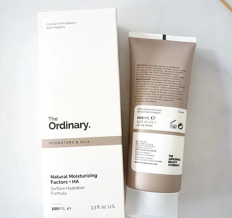 The Ordinary Natural Moisturizing Factors + PhytoCeramides – Crème Hydratation Riche de Surface (100ml)