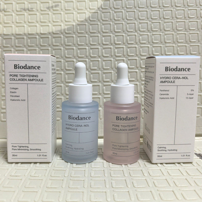 Duo Ampoules Expertes Biodance – Hydro Cera-nol & Pore Tightening Collagen