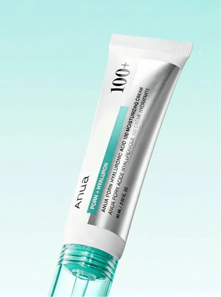 Anua 100+ PDRN + Hyaluronic Acid 100 Moisturizing Cream – Crème Hydratante Scellante & Éclat Dewy