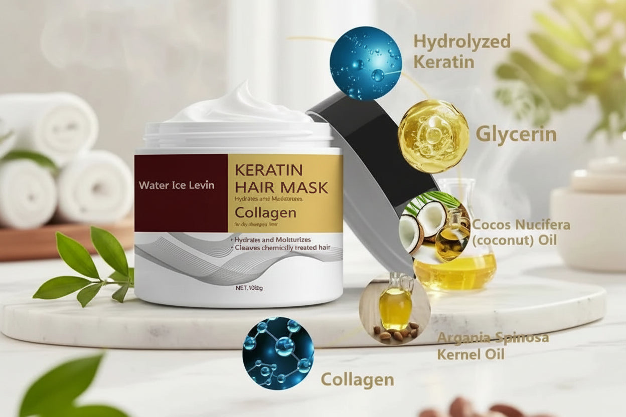 Masque Réparateur Intense – Coco, Argan & Kératine (100g)