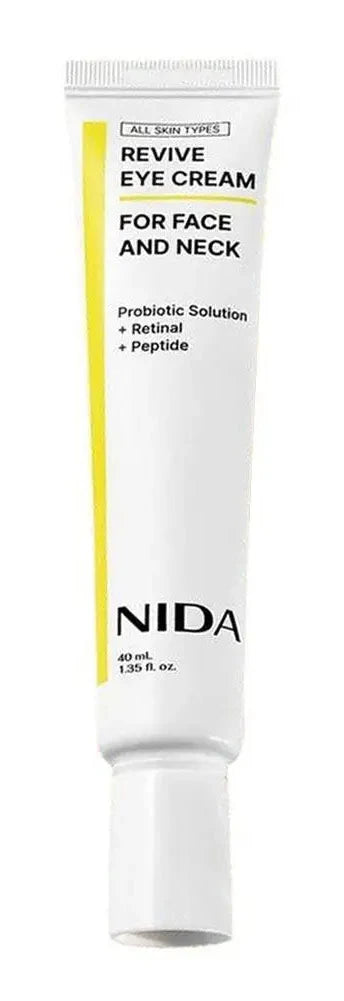 NIDA – Crème Contour des Yeux, Visage & Cou au Rétinal & Peptides