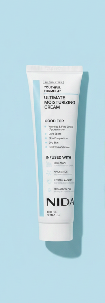 NIDA Ultimate Moisturizing Cream – Crème Hydratante Globale Anti-Âge & Éclat