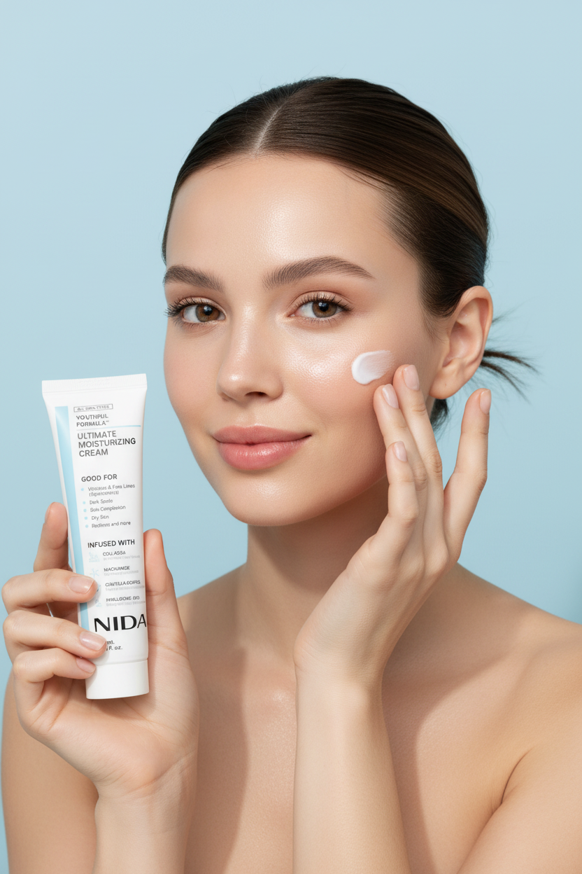 NIDA Ultimate Moisturizing Cream – Crème Hydratante Globale Anti-Âge & Éclat