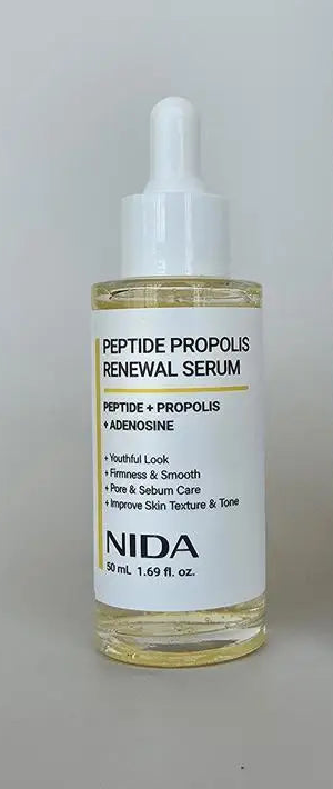 NIDA Peptide Propolis Renewal Serum – Sérum Correcteur & Régénérant Anti-Âge