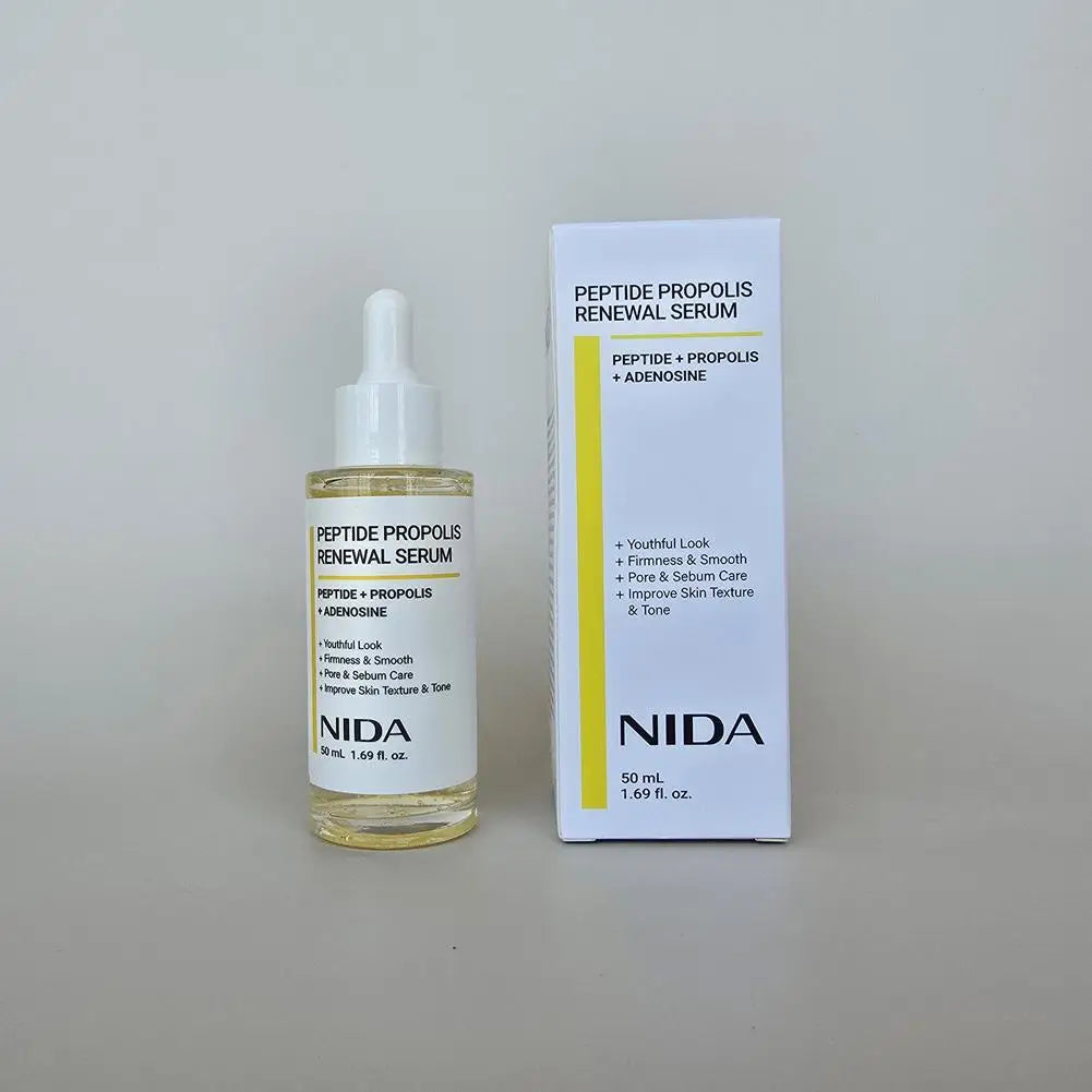 NIDA Peptide Propolis Renewal Serum – Sérum Correcteur & Régénérant Anti-Âge