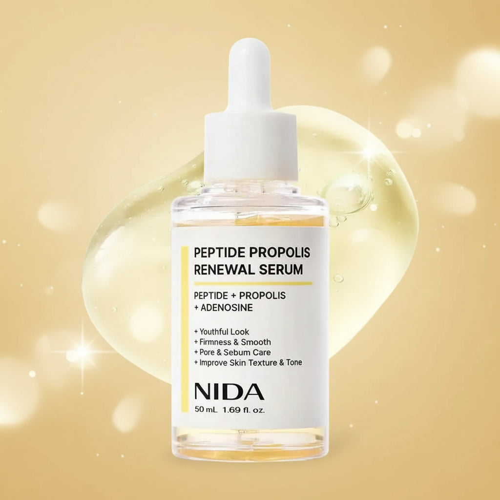 NIDA Peptide Propolis Renewal Serum – Sérum Correcteur & Régénérant Anti-Âge